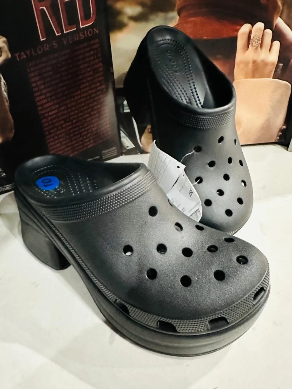 NWT CROCS Siren Clogs  in Black Size 10